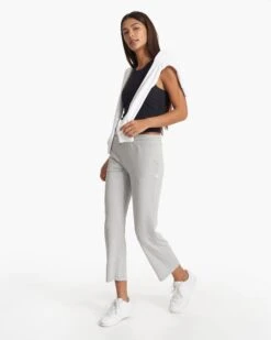 Halo Straight Leg | Pale Grey Heather -Funktion One Style VW4017PHG SP23 W ECOMM PANTS FULL 0226 1x1 51be4aad 35f3 49a2 9223 a94e5574120a