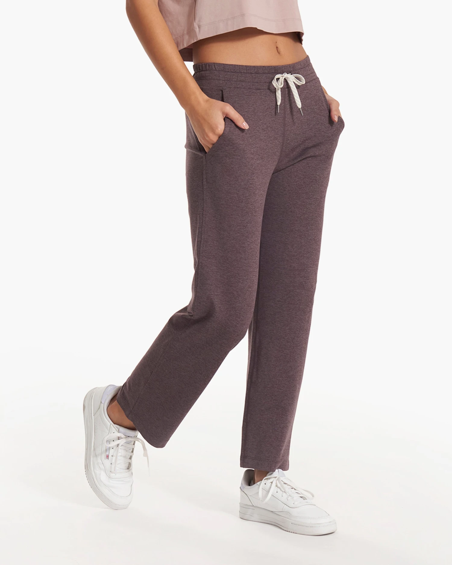 Halo Straight Leg | Smoked Plum Heather 4 Halo Straight Leg | Smoked Plum Heather - Image 2