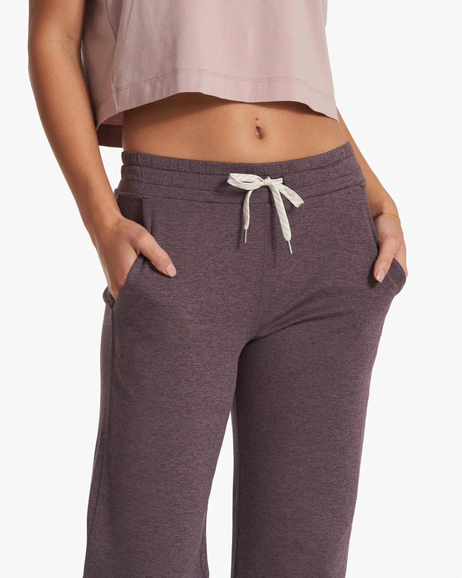 Halo Straight Leg | Smoked Plum Heather 5 Halo Straight Leg | Smoked Plum Heather - Image 3