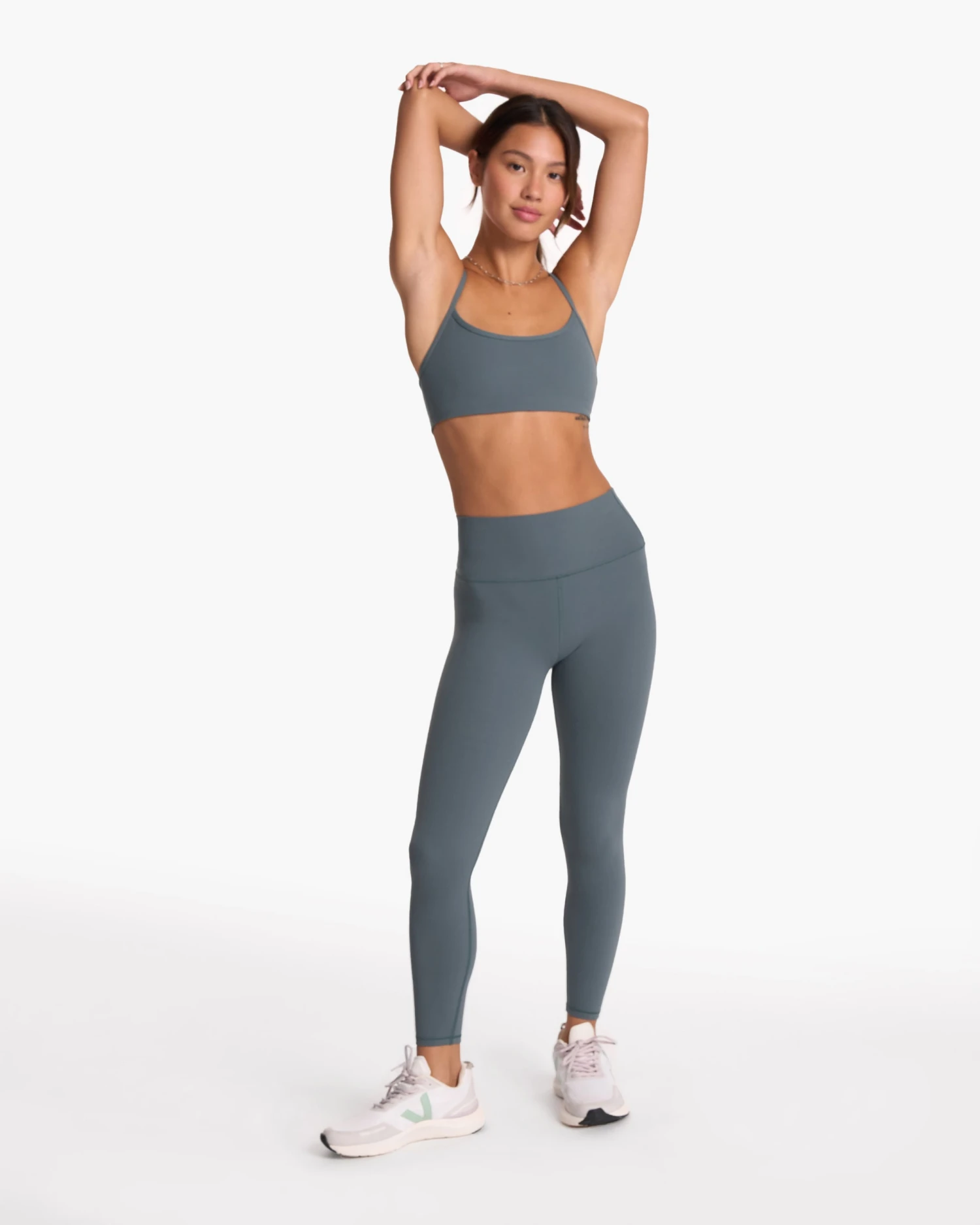 Vuori AllTheFeels™ Legging - Short | Lake 7 Vuori AllTheFeels™ Legging - Short | Lake - Image 5