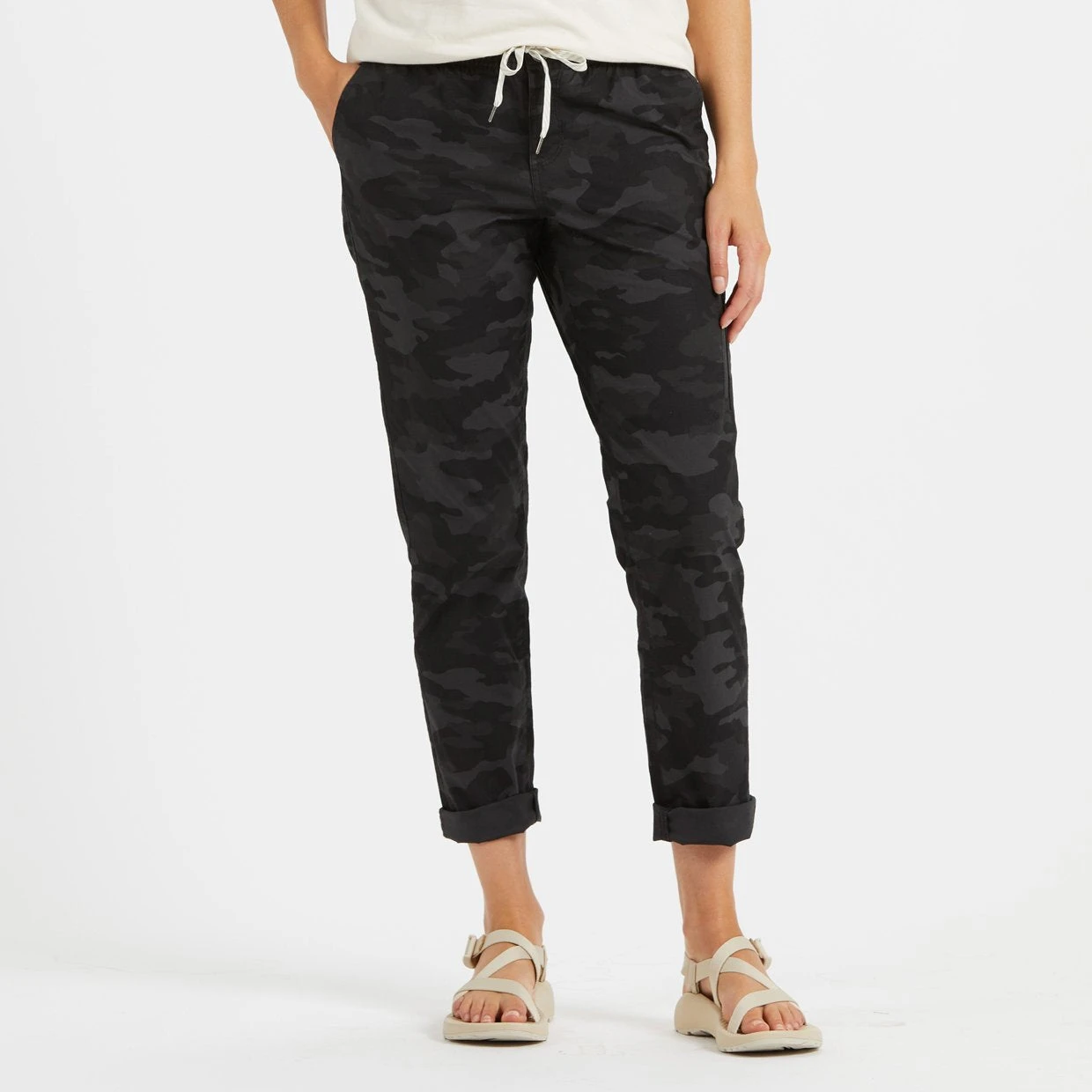 Womens Ripstop Pant | Black Camo 3 Womens Ripstop Pant | Black Camo