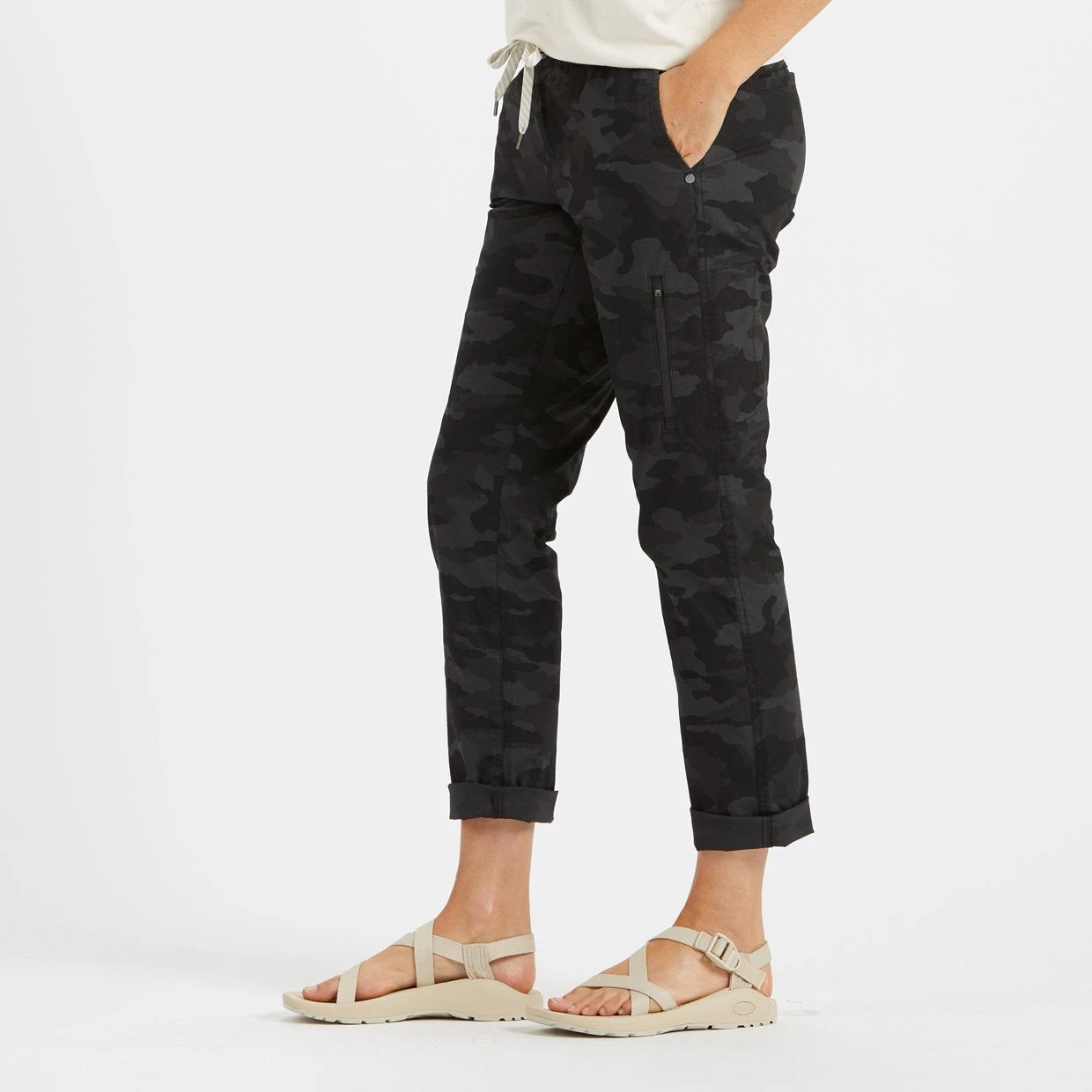 Womens Ripstop Pant | Black Camo 4 Womens Ripstop Pant | Black Camo - Image 2