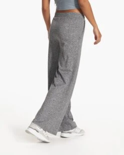 Halo Essential Wideleg | Heather Grey -Funktion One Style VW4023HTG FA23 W ECOMM PANTS BACK BOTTOMS 5