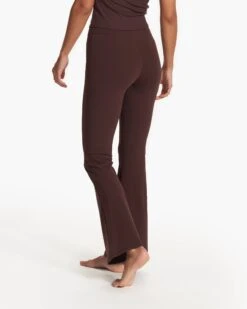 Studio Flare | Mahogany -Funktion One Style VW4043MAH FA23 W ECOMM PANTS BACK BOTTOMS 6
