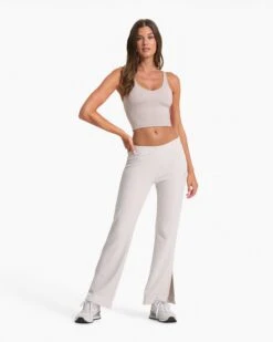 Sedona Wideleg Sweatpant | Salt -Funktion One Style VW4044SAL FA22 W ECOMM FULL 7903