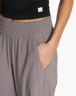 Villa Wideleg | Smoke -Funktion One Style VW4047SMK FA23 W ECOMM PANTS DETAIL 9