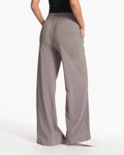 Villa Wideleg | Smoke -Funktion One Style VW4047SMK FA23 W ECOMM PANTS FRONT ALT BOTTOMS 6