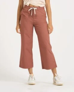 Womens Ripstop Wideleg | Copper