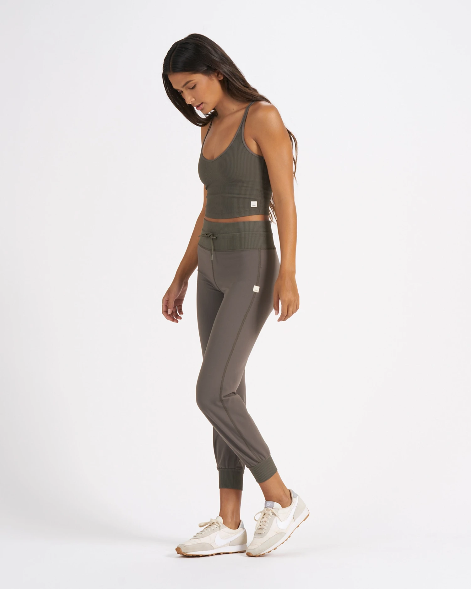 Rib Crop Tank | Oregano 6 Rib Crop Tank | Oregano - Image 4