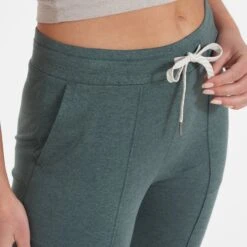 Halo Wide Leg Flare Pant | Kelp Heather -Funktion One Style VW425HKE 6037