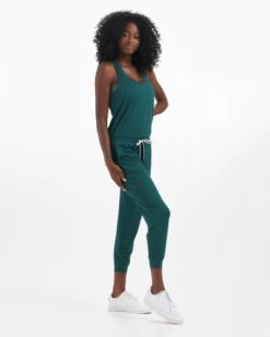 Lux Jumpsuit | Jade Heather -Funktion One Style VW426JDE 01300