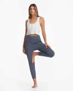 Lux At Ease Pant | Azure Heather 13 Lux At Ease Pant | Azure Heather -Funktion One Style VW427HAZ SP23 W ECOMM BOTTOM 03935