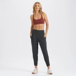 Lux At Ease Pant | Charcoal Heather -Funktion One Style VW427HCC 4