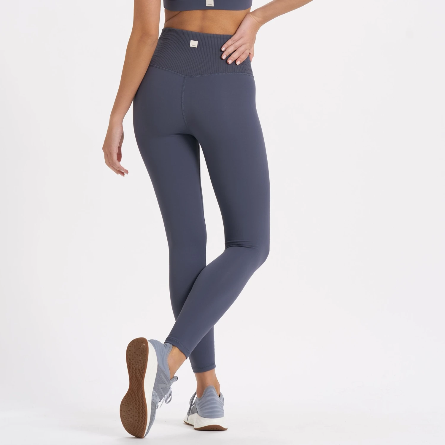 Rib Studio Legging | Azure 3 Rib Studio Legging | Azure