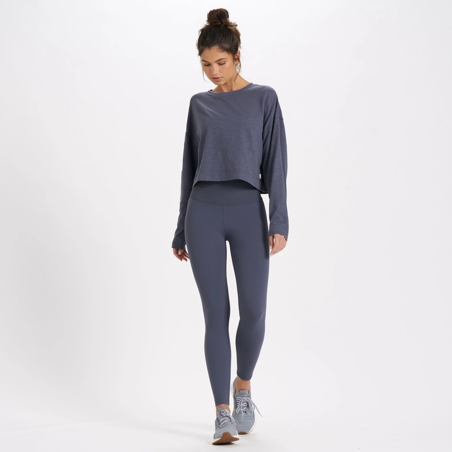 Rib Studio Legging | Azure 6 Rib Studio Legging | Azure - Image 4