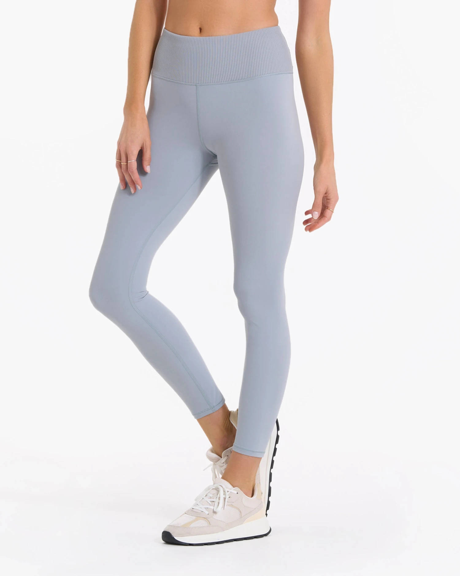 Rib Studio Legging | Light Cloud 3 Rib Studio Legging | Light Cloud