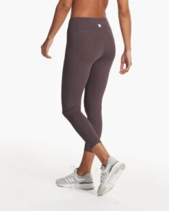 Stride Legging | Plum -Funktion One Style VW429PLU FA23 W ECOMM PANTS BACK BOTTOMS 6