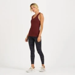 Studio Printed Legging | Charcoal Shibori -Funktion One Style VW432CSH 5