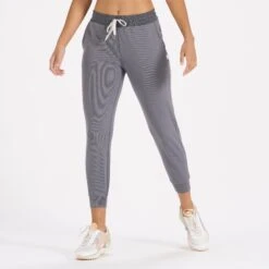 Lux Rib Performance Jogger | Heather Grey -Funktion One Style VW441HTG 1 c89fca4b 37fe 4483 938e 66987a9e8aff