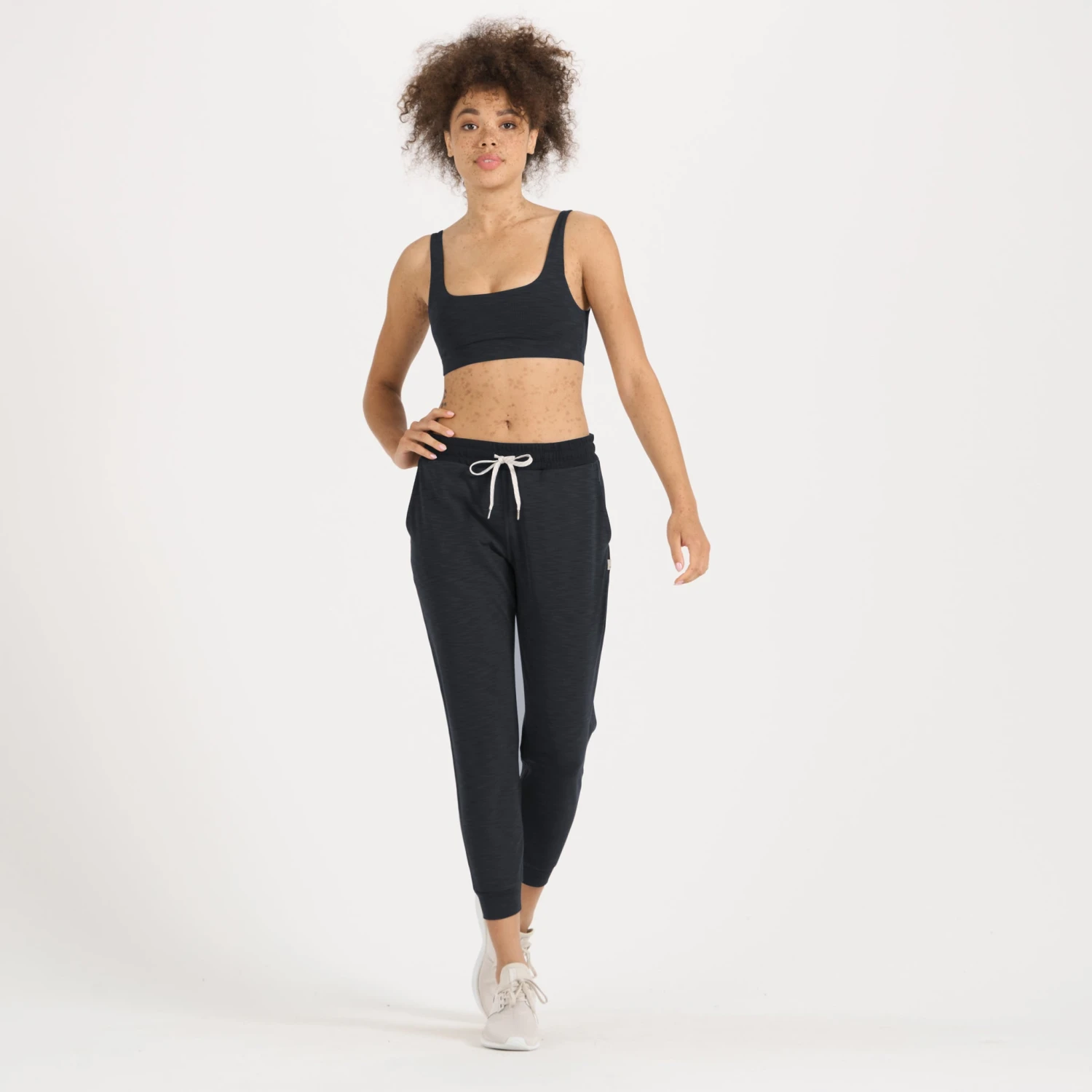 Lux Rib Performance Jogger | Midnight Heather 5 Lux Rib Performance Jogger | Midnight Heather - Image 3