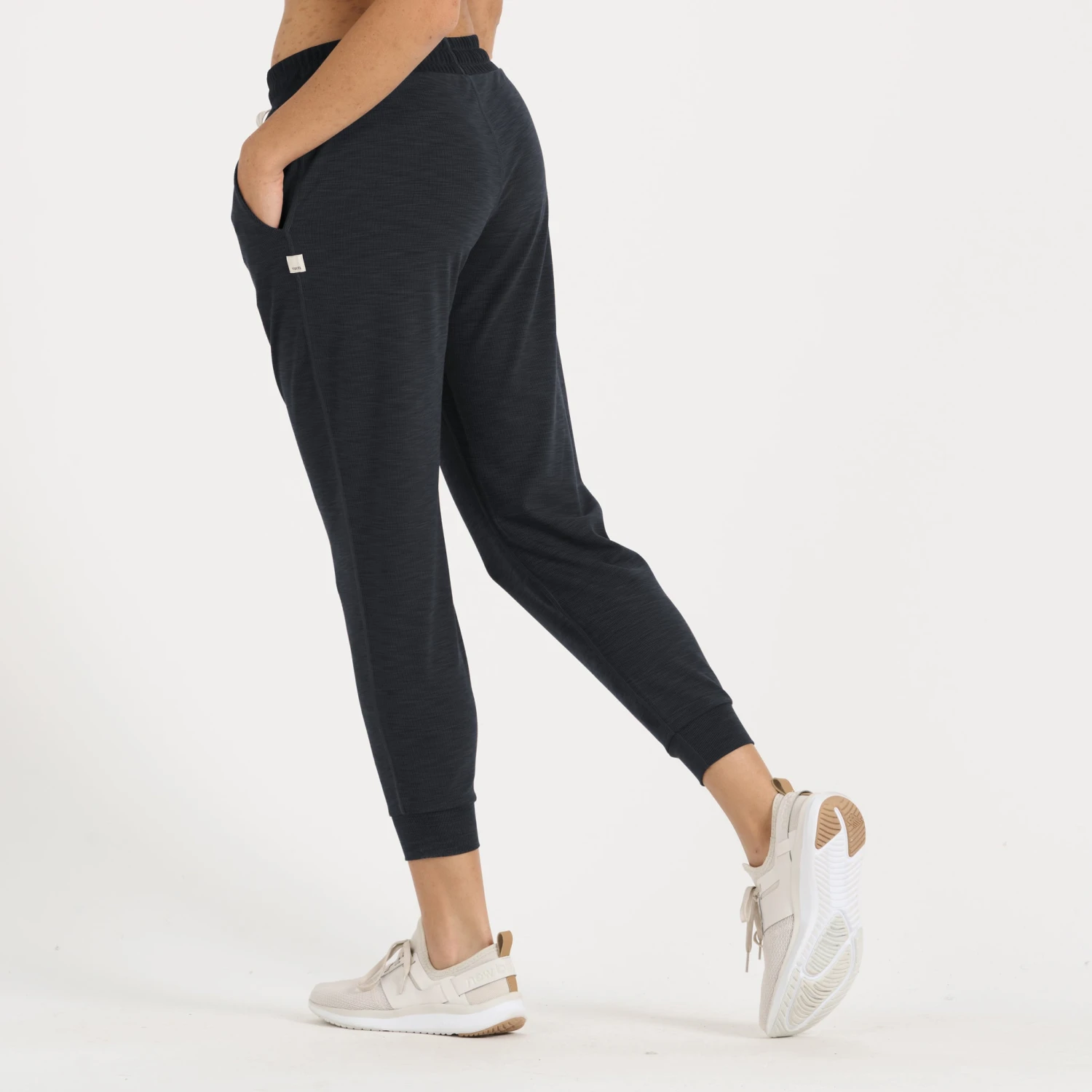 Lux Rib Performance Jogger | Midnight Heather 4 Lux Rib Performance Jogger | Midnight Heather - Image 2