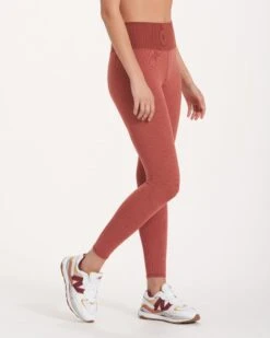 Lux Rib Studio Legging | Cinnamon Heather -Funktion One Style VW442CIH 0775