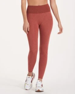 Lux Rib Studio Legging | Cinnamon Heather -Funktion One Style VW442CIH 0788