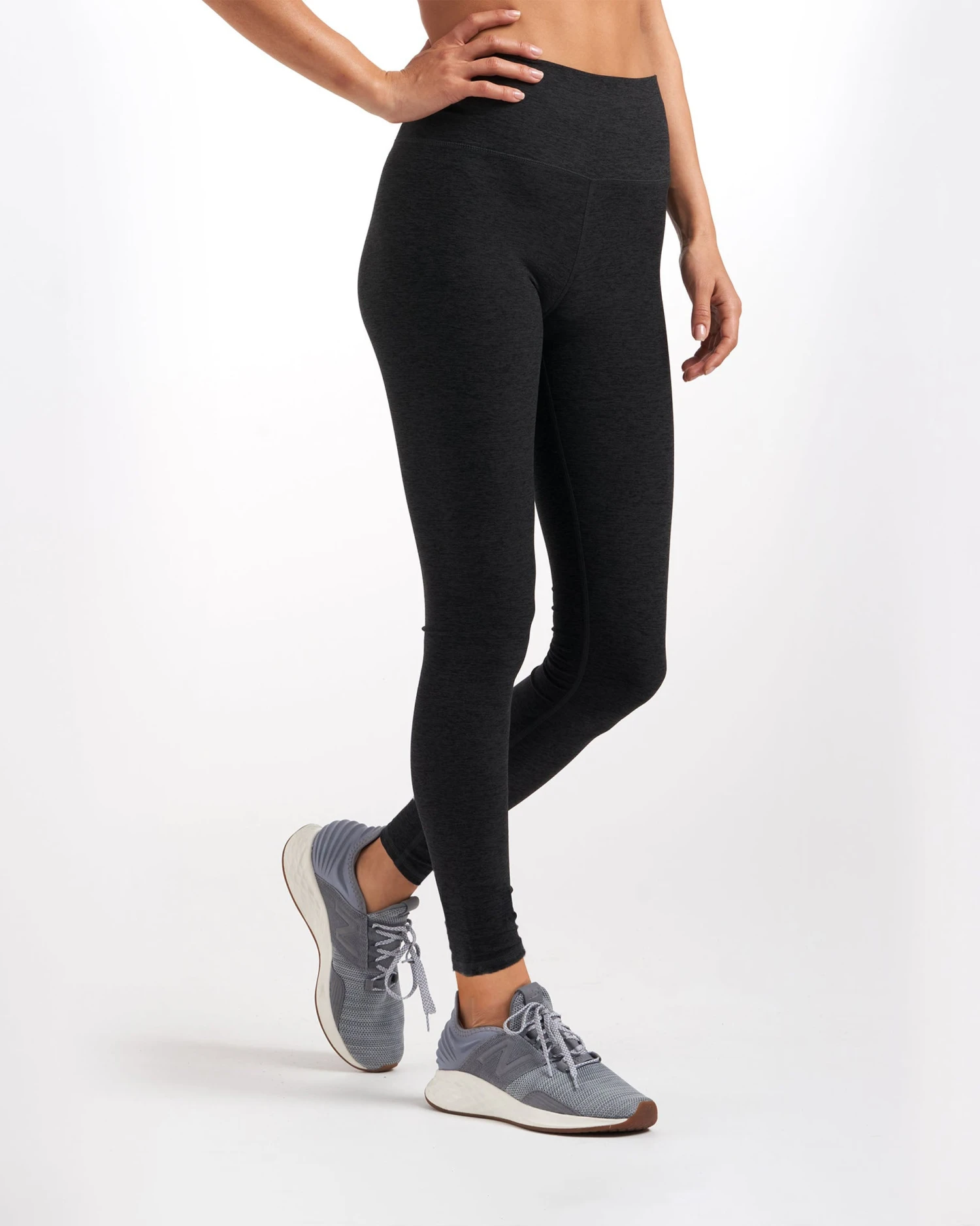 Clean Elevation Legging-Long | Black Heather 3 Clean Elevation Legging-Long | Black Heather