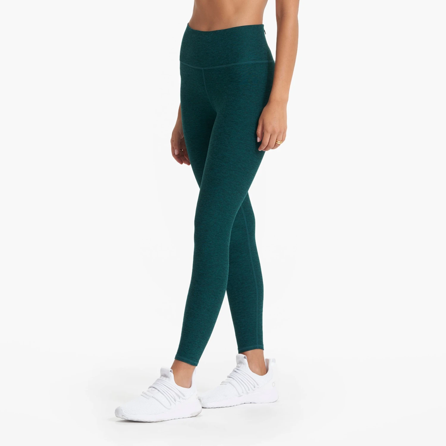 Clean Elevation Legging-Long | Jade Heather 4 Clean Elevation Legging-Long | Jade Heather - Image 2