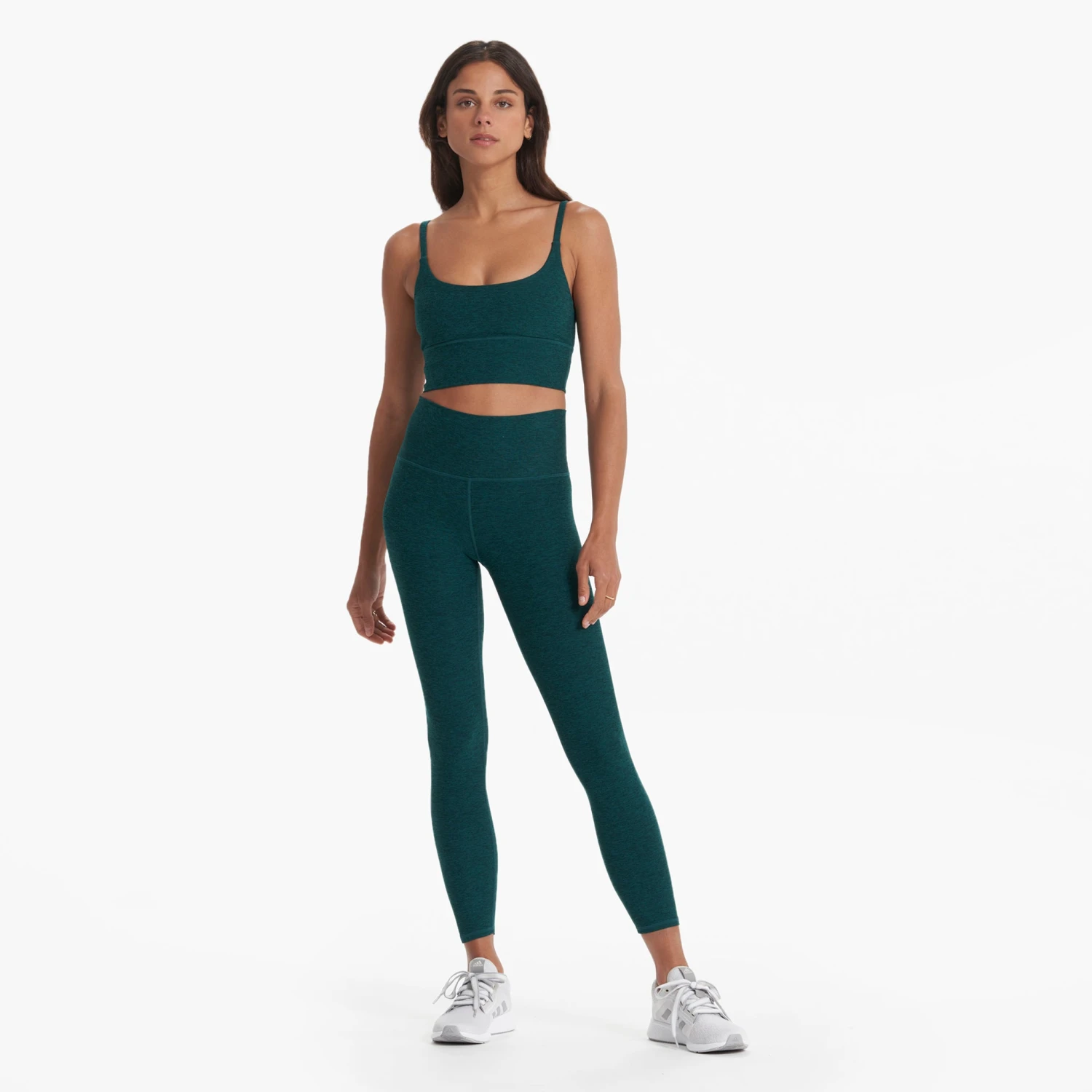 Clean Elevation Legging-Short | Jade Heather 8 Clean Elevation Legging-Short | Jade Heather - Image 6