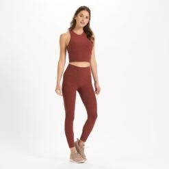 Clean Elevation Legging | Brick Heather -Funktion One Style VW444HBR 4