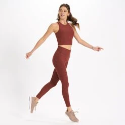 Clean Elevation Legging | Brick Heather -Funktion One Style VW444HBR 5