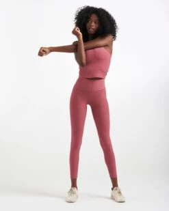 Clean Elevation Legging | Desert Rose Heather -Funktion One Style VW444HDR 00324