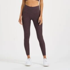 Clean Elevation Legging | Smoked Plum Heather -Funktion One Style VW444SPH 1
