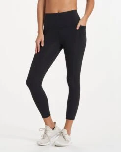 Studio Pocket Legging-Short | Black