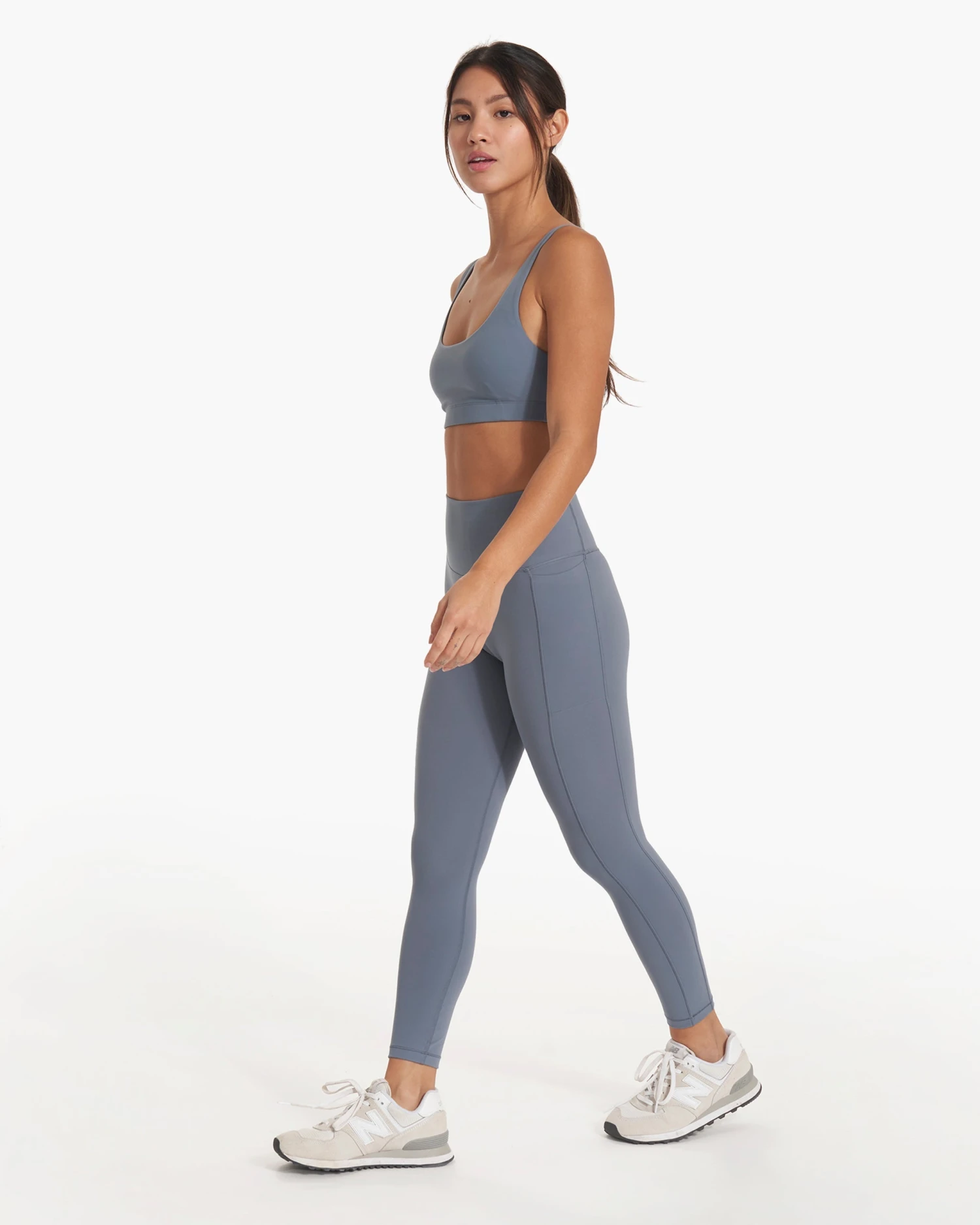 Studio Pocket Legging-Short | Light Azure 7 Studio Pocket Legging-Short | Light Azure - Image 5