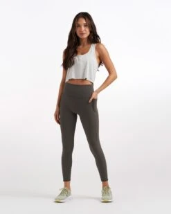 Cove Crop Tank | Light Heather Grey -Funktion One Style VW446ORE 1387