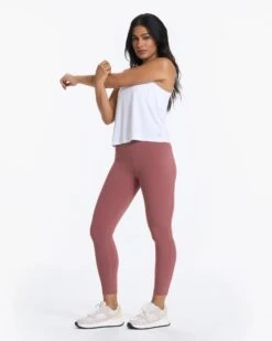 Studio Pocket Legging | Rosewood -Funktion One Style VW446RSD 0329
