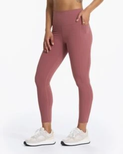 Studio Pocket Legging | Rosewood -Funktion One Style VW446RSD 0377