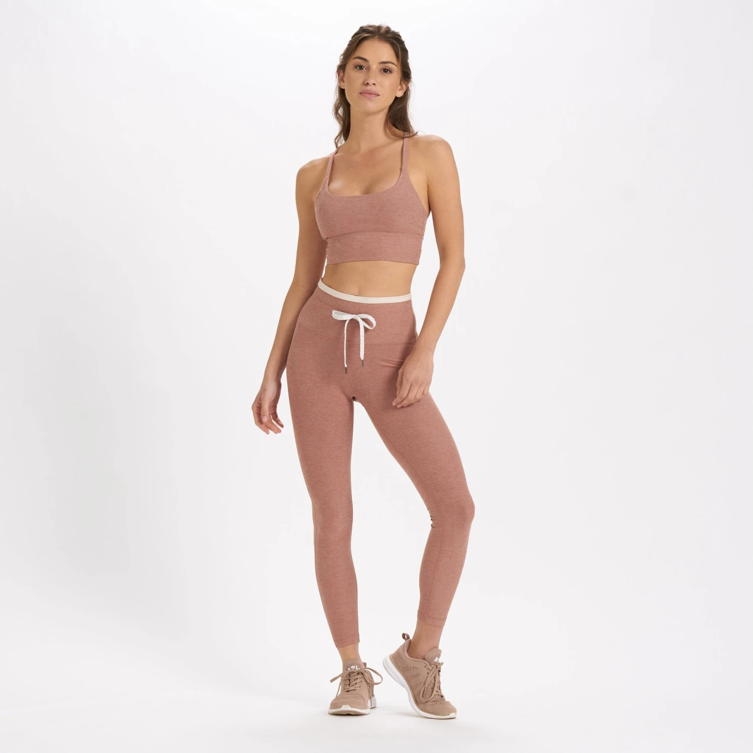 Vibe Elevation Legging | Light Terracotta Heather 7 Vibe Elevation Legging | Light Terracotta Heather - Image 5