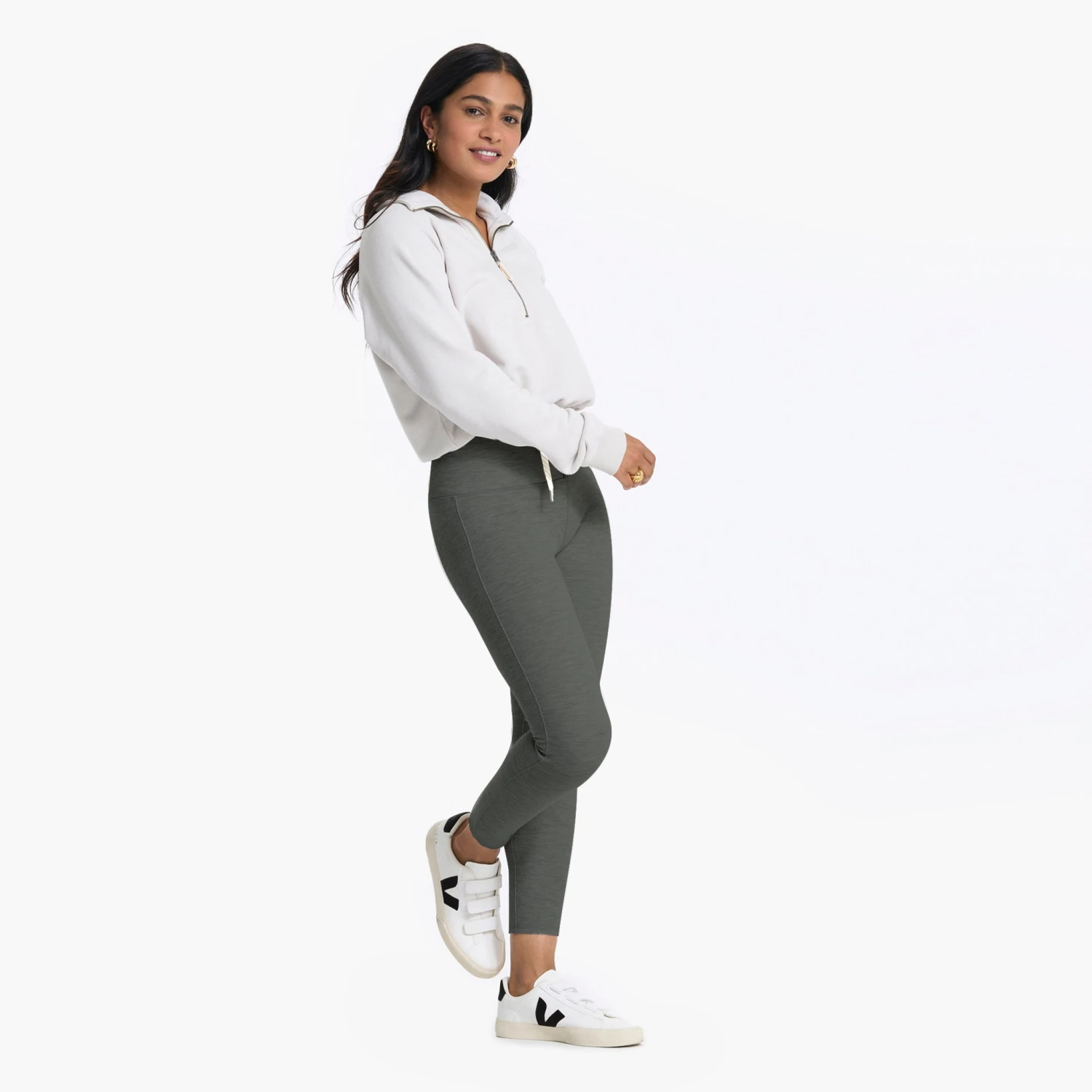 Bayview Thermal Legging | Shale 7 Bayview Thermal Legging | Shale - Image 5