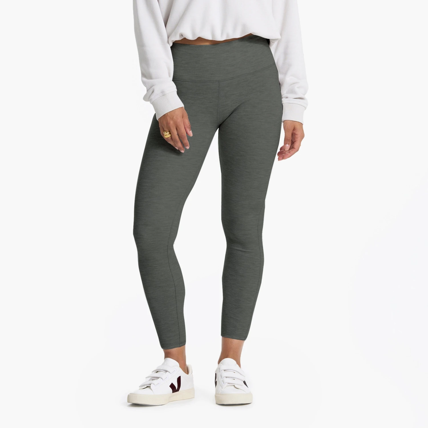 Bayview Thermal Legging | Shale 3 Bayview Thermal Legging | Shale