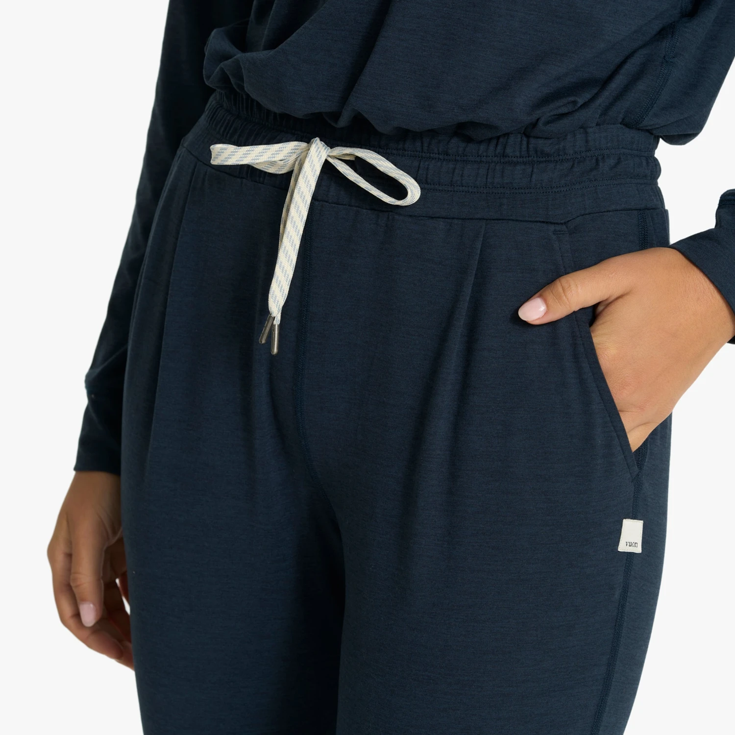 Lux Henley Jumpsuit | Ink Heather 8 Lux Henley Jumpsuit | Ink Heather - Image 6