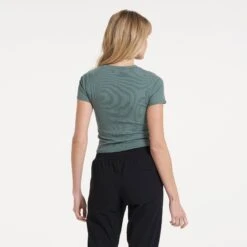 Pose Fitted Tee | Kelp -Funktion One Style VW481BLK 0941