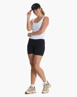 Sunrise Crop Tank | White -Funktion One Style VW481ORE 1540