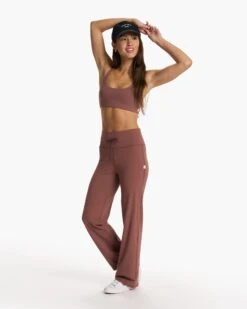 Daily Wideleg - Short | Hazelnut -Funktion One Style VW489 SHZN FA23 W ECOMM PANTS FULL 3