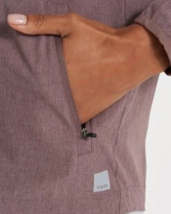 Womens Outdoor Trainer Shell | Hazel Linen Texture -Funktion One Style VW501HAT 3372