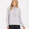 Womens Outdoor Trainer Shell | Platinum Linen Texture