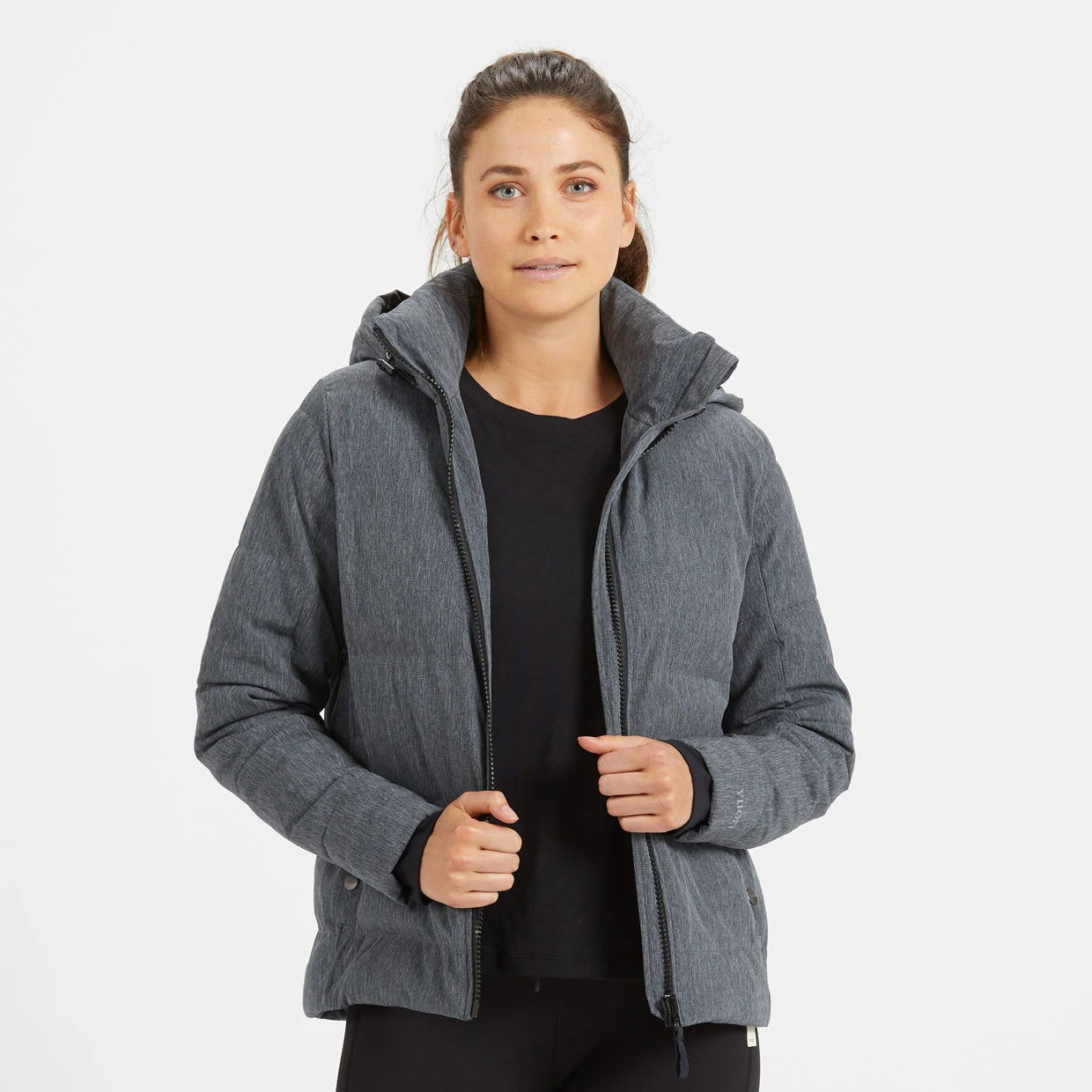 Pacific Jacket | Black Linen Texture 4 Pacific Jacket | Black Linen Texture - Image 2