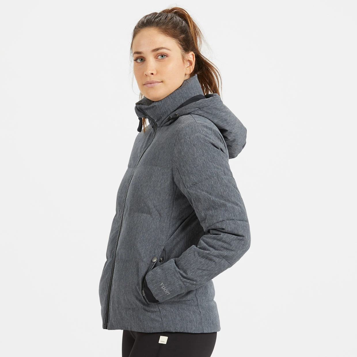 Pacific Jacket | Black Linen Texture 6 Pacific Jacket | Black Linen Texture - Image 4